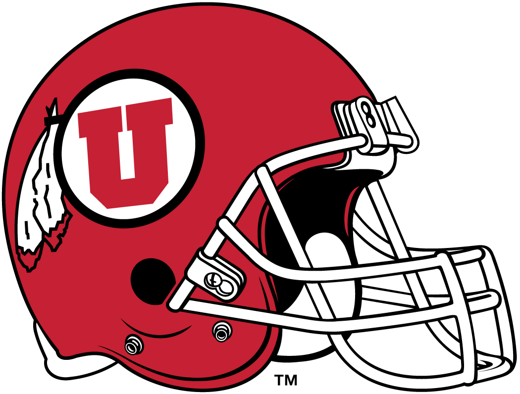Utah Utes 1999-Pres Helmet Logo iron on transfers for fabric